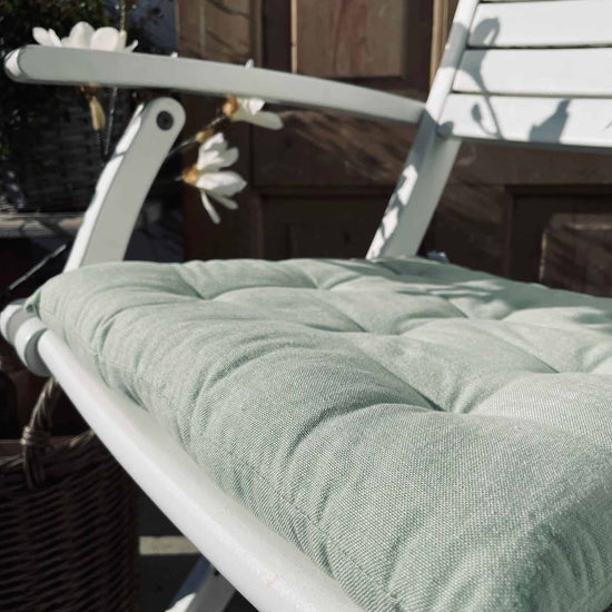 Havehynde futon – Duset grøn 40×40 - VIAMAJA.DK