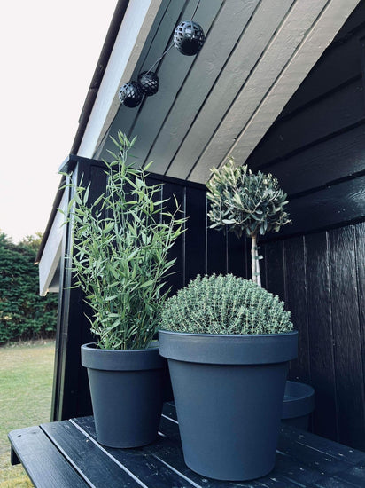 Havekrukke i recycling plast - Mellem Ø 30 cm - VIAMAJA.DK