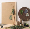 Hessian prikbord 60 x 40 cm - Naturel