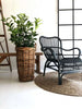 Hoge rustieke plantenmand – Gew. maat – MOET IN DE WINKEL WORDEN AFGEHAALD