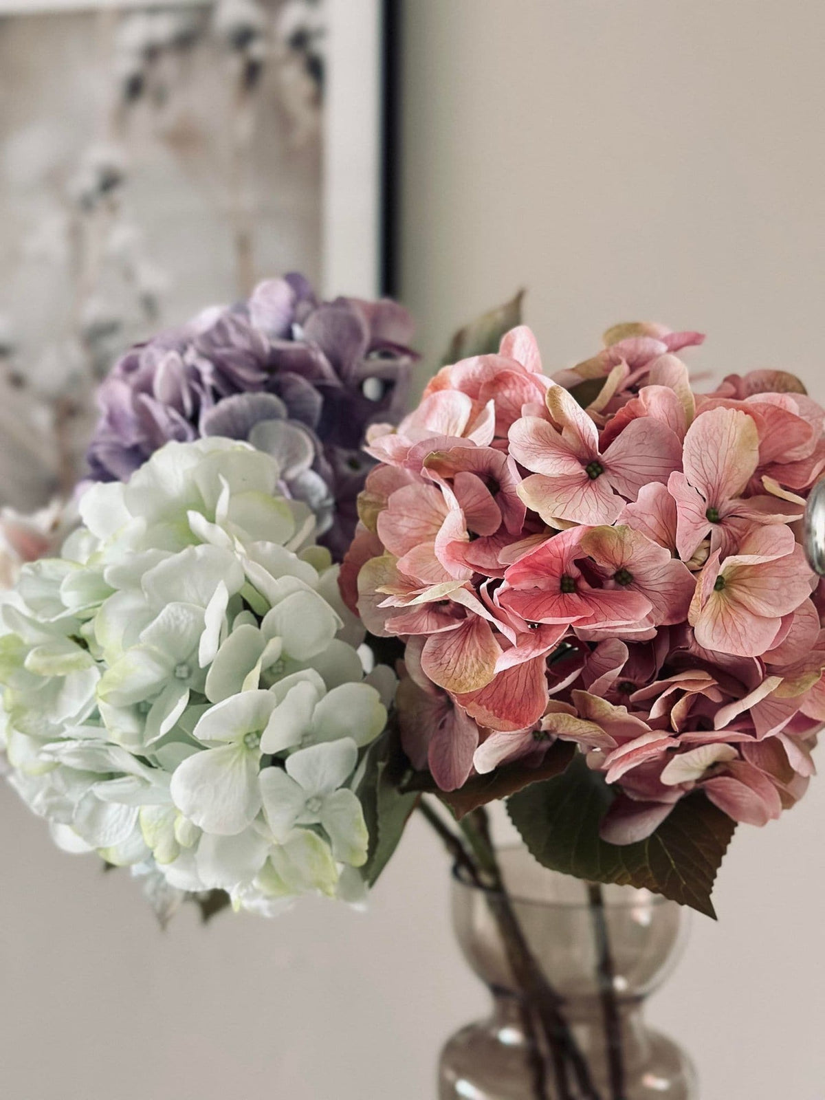 Hotensia Lime/hvid - VIAMAJA.DK