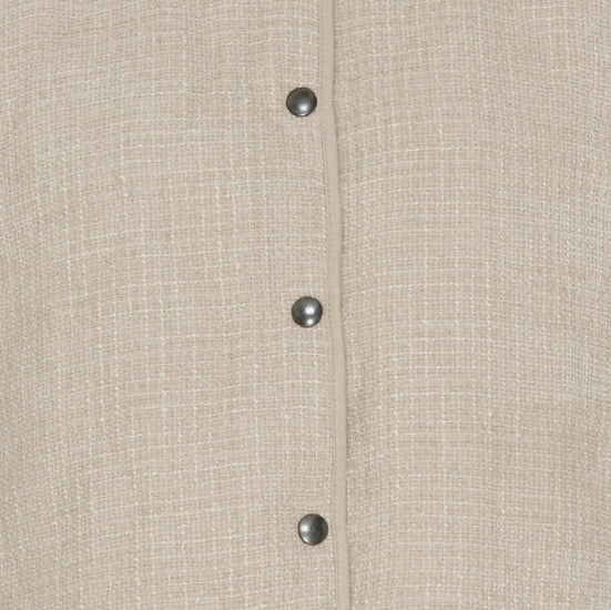 Jakke Quilt beige - VIAMAJA.DK