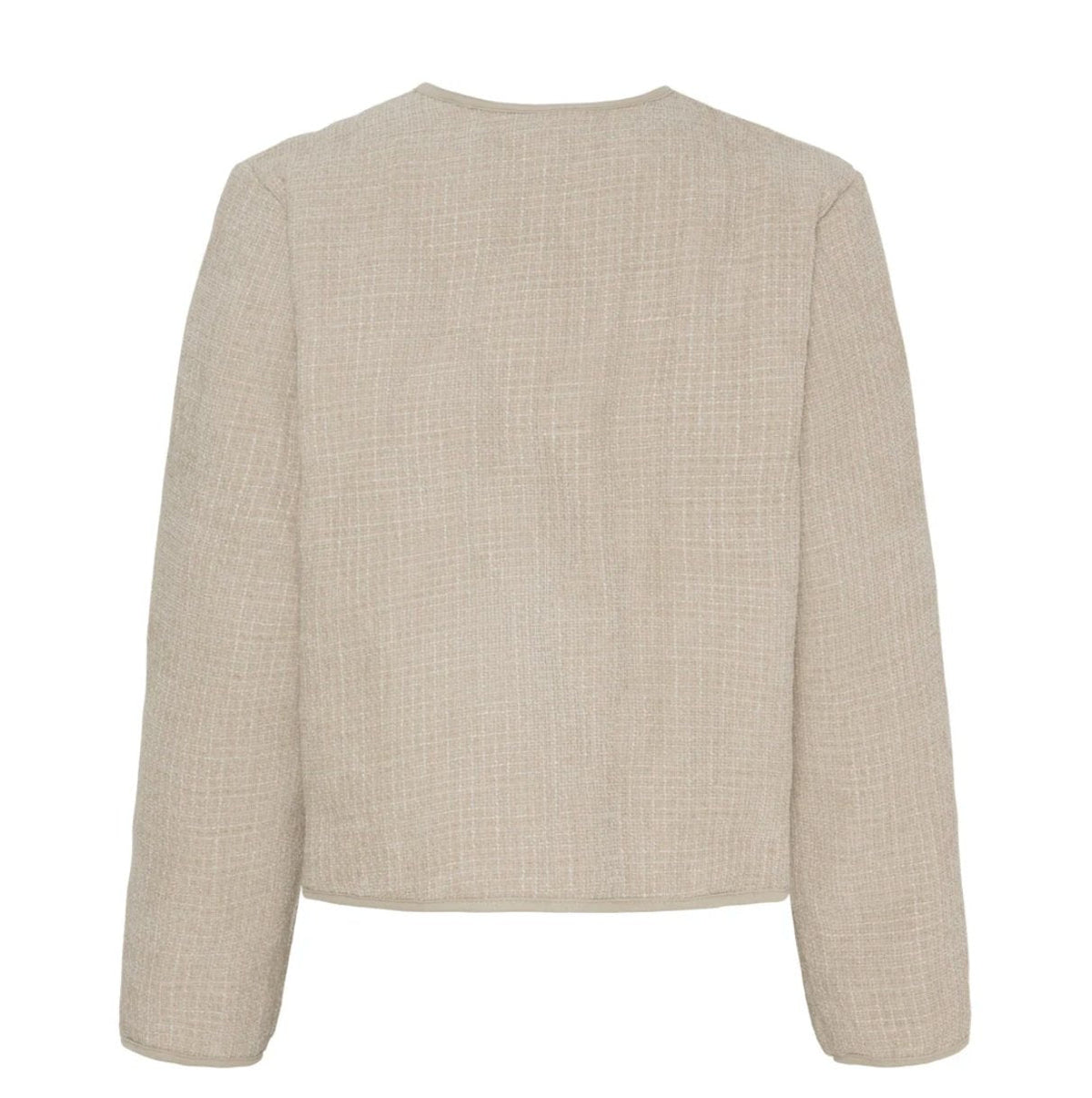 Jakke Quilt beige - VIAMAJA.DK