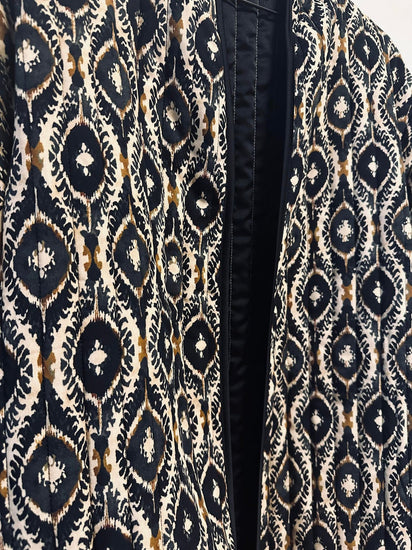 Jakke Quilt sort - VIAMAJA.DK