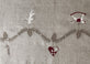 Juledug i hør mix - 140x240cm - VIAMAJA.DK