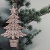 Kerstboom glans champagne
