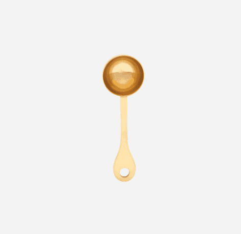 Kaffeske - Messing finish - VIAMAJA.DK