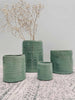 Keramieken pot – Gedempt Groen – Mini