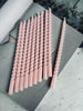 Kaarsen 10 stuks - Gedraaid Roze
