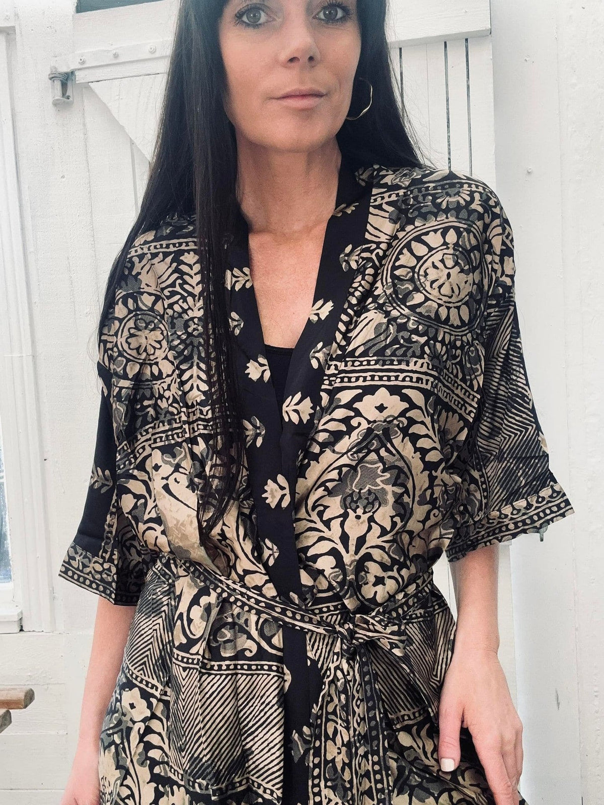 Kimono Black - VIAMAJA.DK