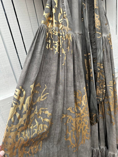Kimono – Stone / Gold - VIAMAJA.DK