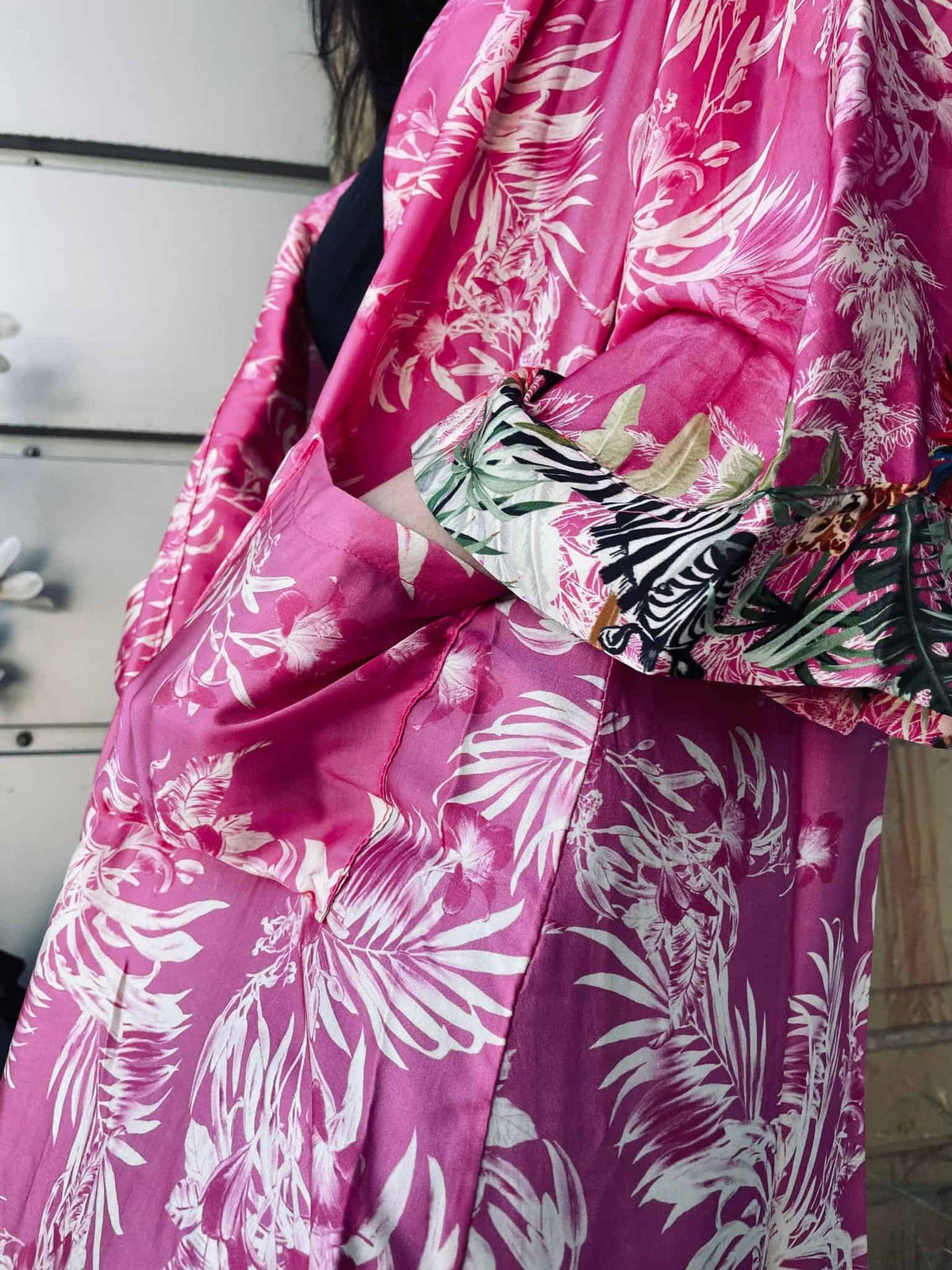 kimono WILD PINK - VIAMAJA.DK