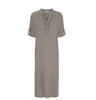 Jurk linnen fango