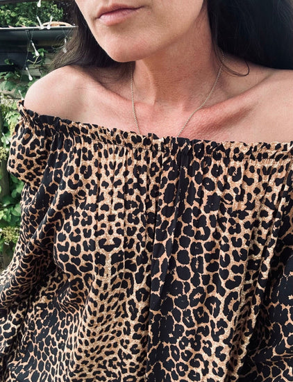 Kjole leopard – Lang - VIAMAJA.DK
