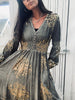 Jurk – Stone / gold