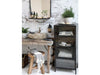 Commode m. 4 glazen deuren