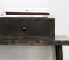 Sidetable / Bureau - Zwart gebeitst mangohout