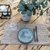 Kurk placemat - Nieuw design - LIGHT GREY TAPAS