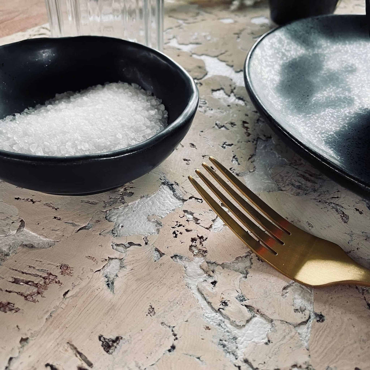 Kork underlag / dækkeserviet –Stor Nordic white - VIAMAJA.DK