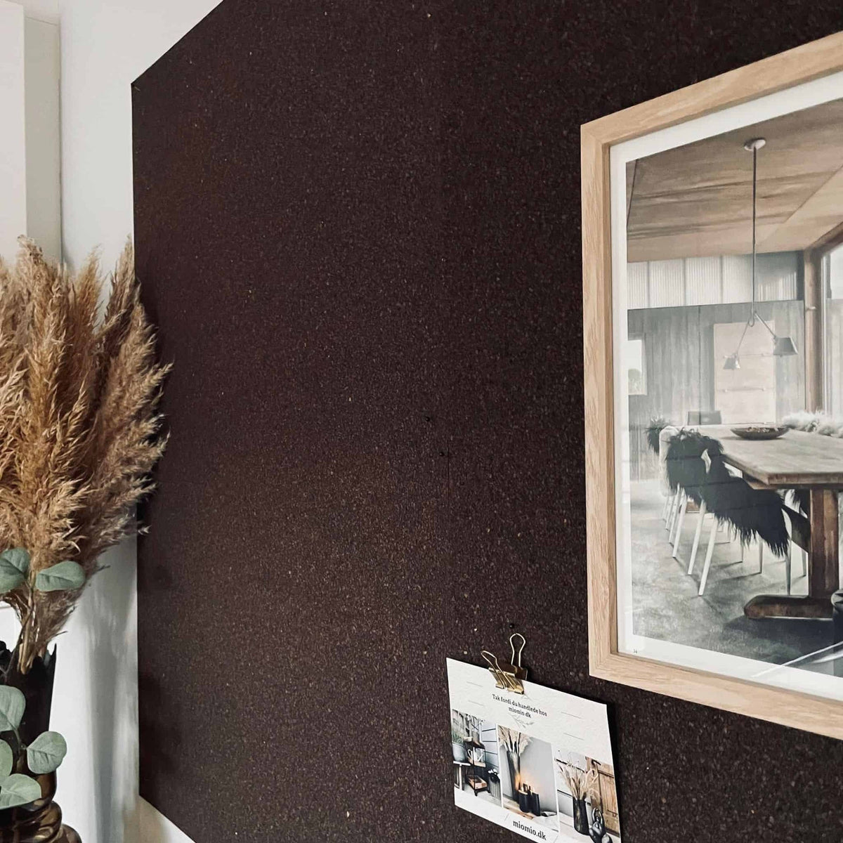 Korkplade 60×90 – Nature Dark - VIAMAJA.DK