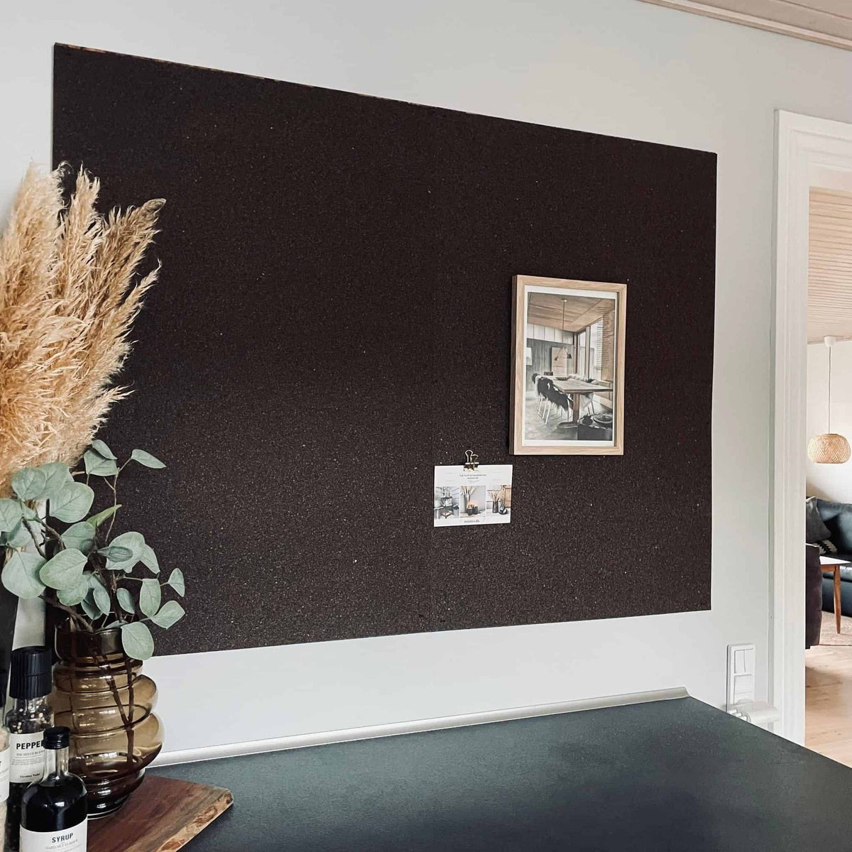 Korkplade 60×90 – Nature Dark - VIAMAJA.DK