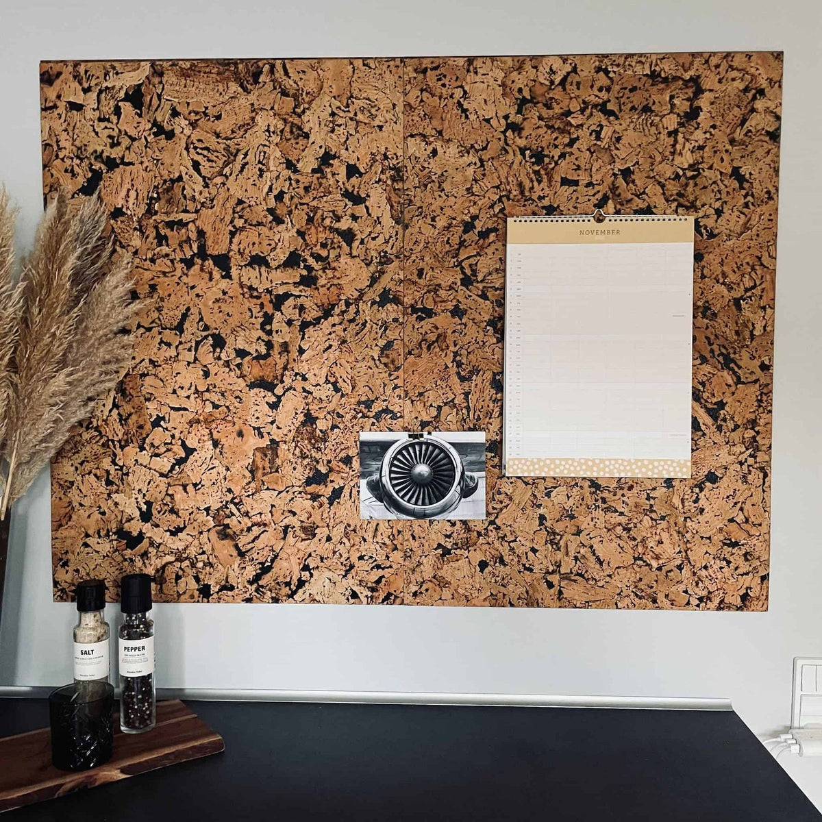 Korkplade 60×90 – XL Black - VIAMAJA.DK