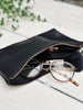 Cosmetic bag Viamaja - Zwart leer