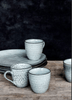 Mok van House Doctor - Grey/Blue keramiek
