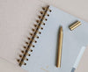 Balpen met zwarte inkt -  Messing