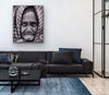 Vrouw met sjaal - Zwart / Wit - 70x100 - UITVERKOCHT