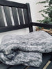Heerlijke warme plaid -  Grijs / Zwart