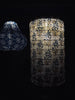 Lamp cilinder met zonnepanelen – Flower Beige