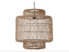 Lamp van rotan - BIG SIZE
