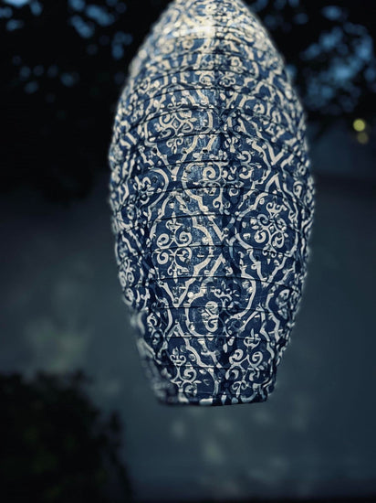 Lampe med solceller - SUMMER BLUE - VIAMAJA.DK