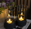 Lantaarn Black set van 2 stuks