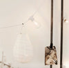 Lantaarn, Drop, Wit 30CM