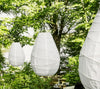 Lantaarn, Drop, Wit - 35CM