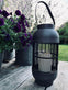 Lanterne med solceller Rattan Høj - Grå - VIAMAJA.DK