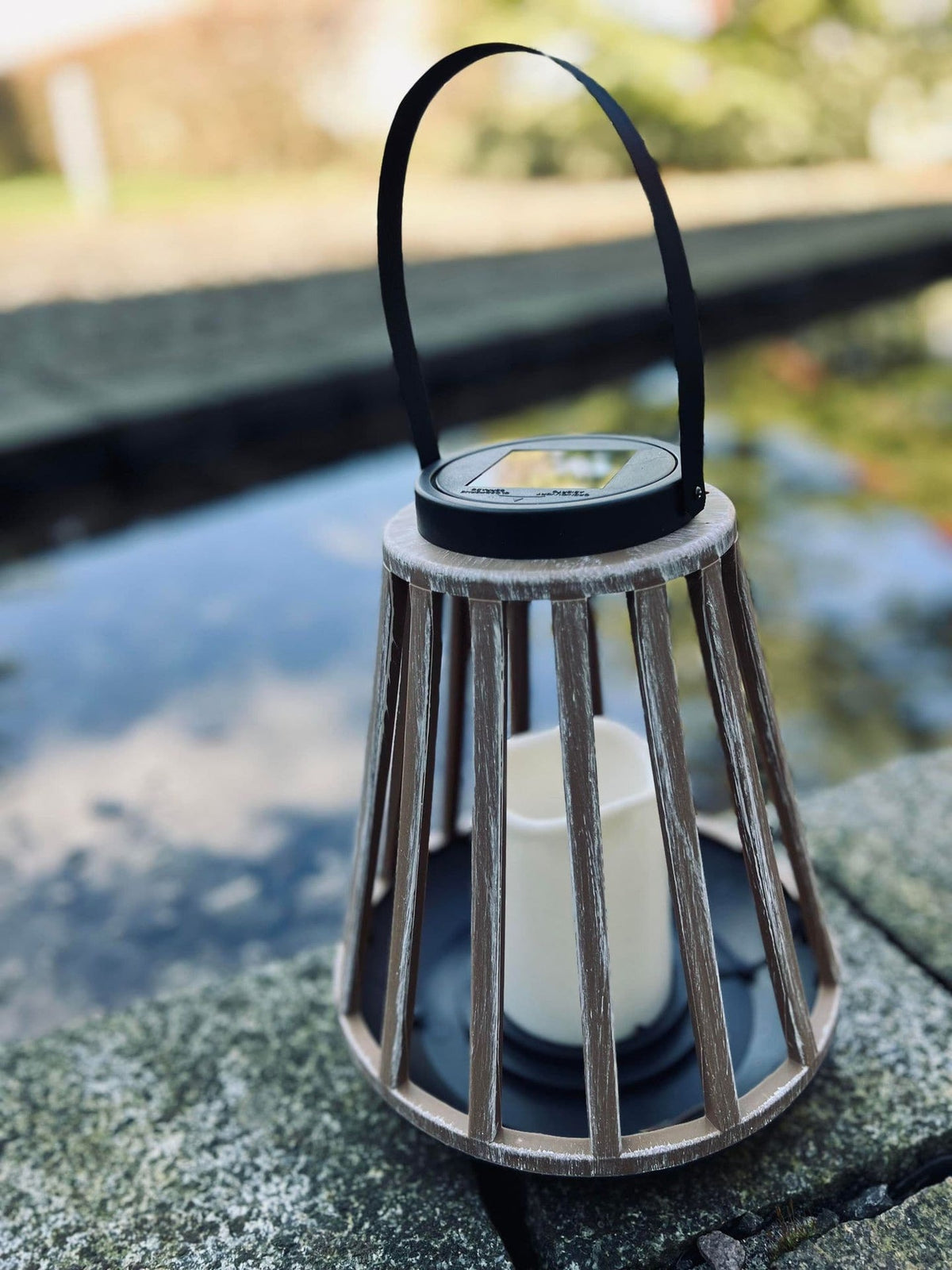 Lanterne med solceller - SUMMER - VIAMAJA.DK