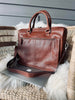 Laptop / werktas Maisy Deep Cognac