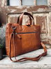 Laptoptas - LUND Cognac