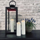 LED Bloklys – 12,5cm – med 3D væge - VIAMAJA.DK