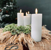 LED blokkaars met platte bovenkant - H 10 cm