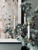 LED Kerstboomkaarsjes 10 st. met Messinghouder en afstandsbediening