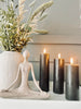 LED Licht 3 stuks met afstandsbediening - Koolkleur