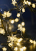 LED-lichtsnoer met kleine sneeuwvlokjes