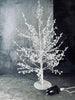 LED-boom met witte bessen - H60cm