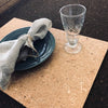 Kleine placemat van kurk