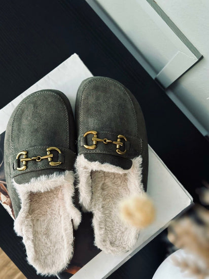 Loafers – Dusty green - VIAMAJA.DK