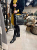 Luxe leren tas met lange en korte riem